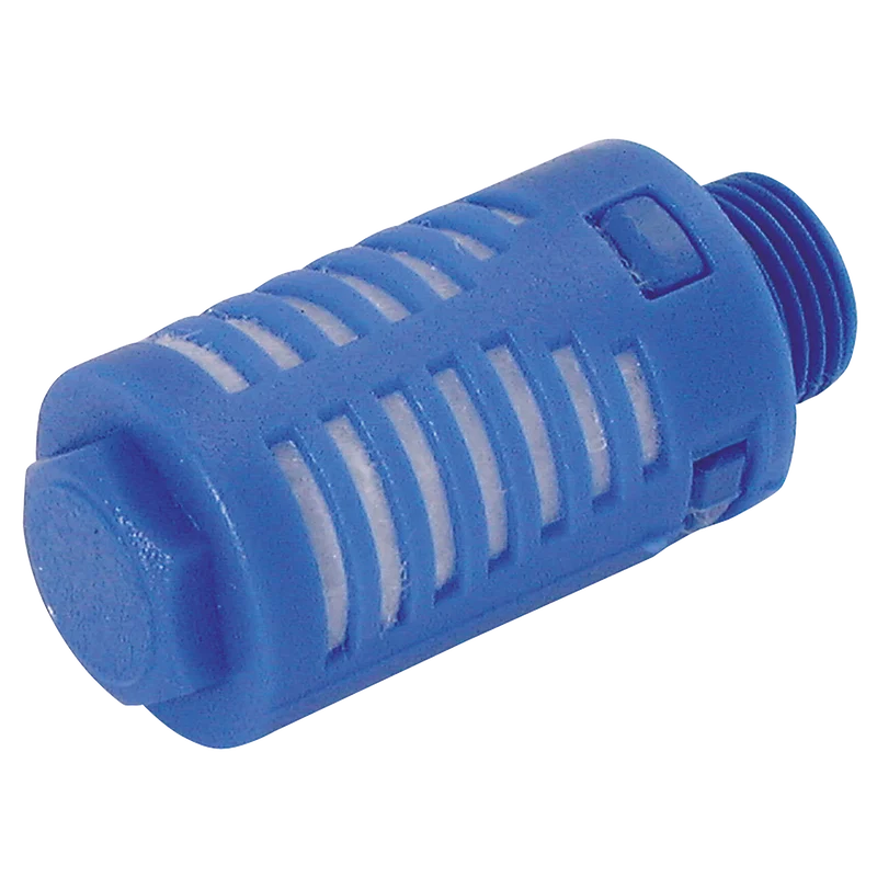BSP MALE NYLON/FELT SILENCER BLUE