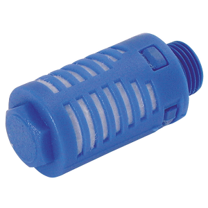 BSP MALE NYLON/FELT SILENCER BLUE