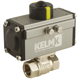 BSPP NP BRASS DA ALUM ACTU B.VALVE