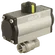 1/4 BSPP SS 2 PC SA ALUM ACTU B.VALVE