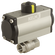 1/4 BSPP SS 2 PC SA ALUM ACTU B.VALVE