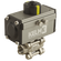 1/4 BSPP SS 3 PC DA ALUM ACTU B.VALVE