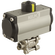 1/4 B.WELD SS 3 PC SA ALUM ACTU B.VALVE