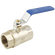 1/4  BSPP BALL VALVE F/F BLUE LEVER