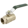 1/4  BSPP BALL VALVE F/F GREEN HANDLE