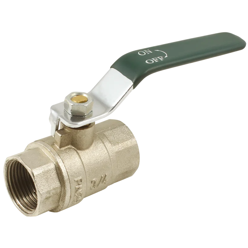 BSPP BALL VALVE F/F GREEN HANDLE
