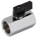 1/2 BSP MINI BALLVALVE F/F BLACK HANDLE