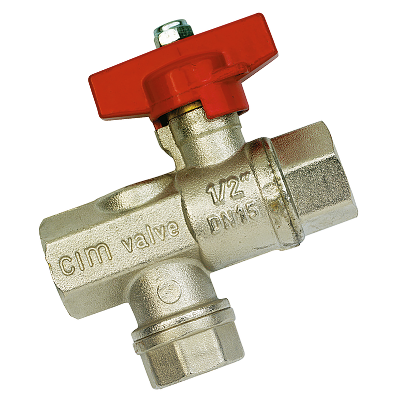 BSP FEM BALL VALVE & STRAINER