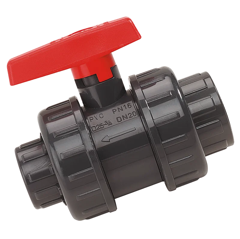 BSP F/F PVC 10 BAR BALL VALVE