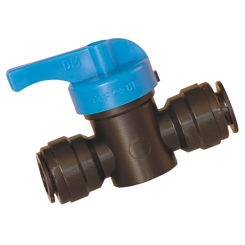 PUSHIN PLASTIC BALL VALVES