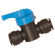 6MM X 6MM PUSHIN PLASTIC BALL VALVES
