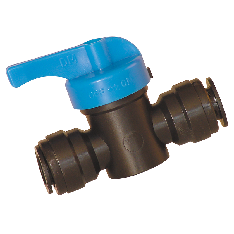 PUSHIN PLASTIC BALL VALVES