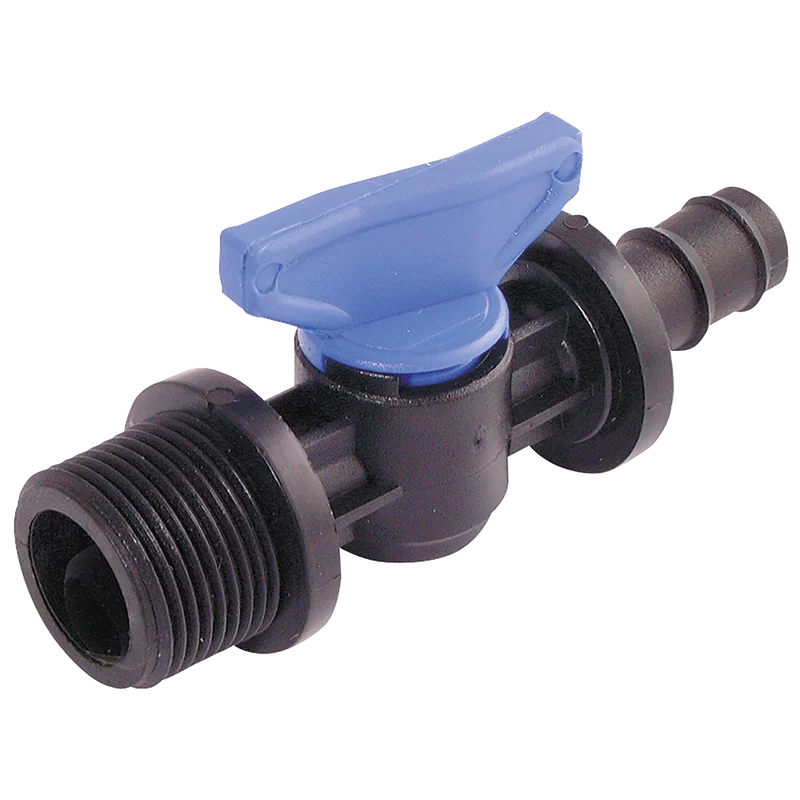 ON BARB BALL VALVE