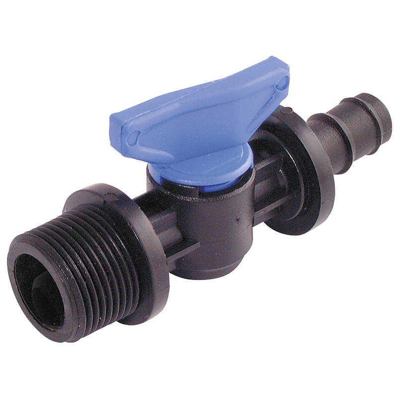 ON BARB BALL VALVE
