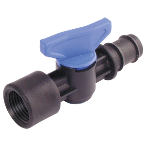 ON BARB BSPP F.BALL VALVE