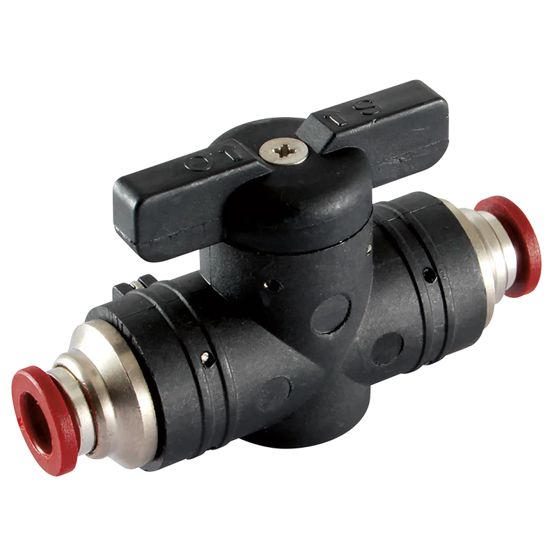 PUSH-IN UNION BALL VALVE