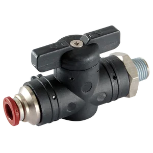 BSPP STRAIGHT BALL VALVE