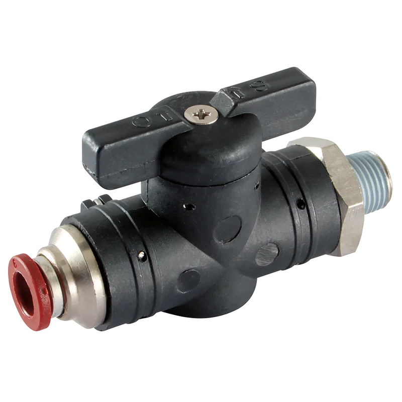 BSPP STRAIGHT BALL VALVE