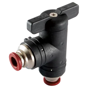 12MM PUSH-IN 90DEG ELBOW UNION BALL VLVE