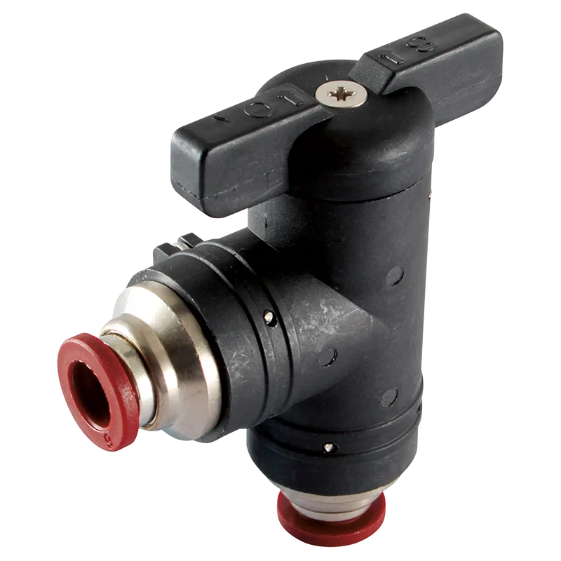 12MM PUSH-IN 90DEG ELBOW UNION BALL VLVE