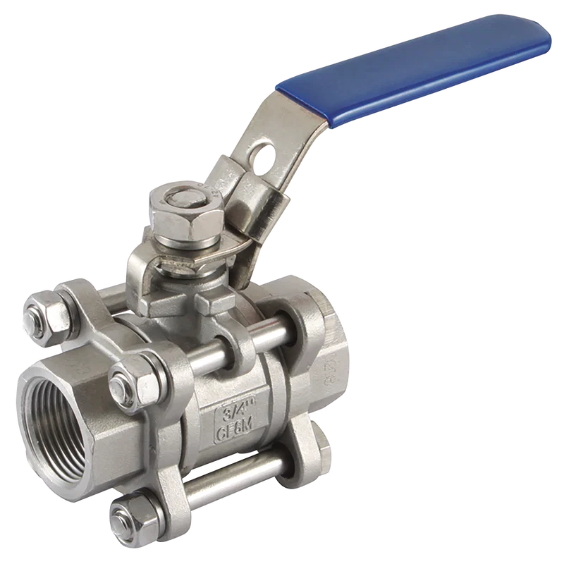 BSP FEM BALL VALVE 316 3-PIECE