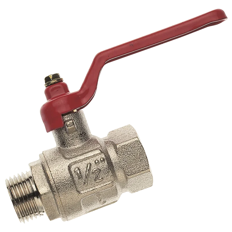 1.1/2BSP M/F BALL VALVE BRASS F/FLOW