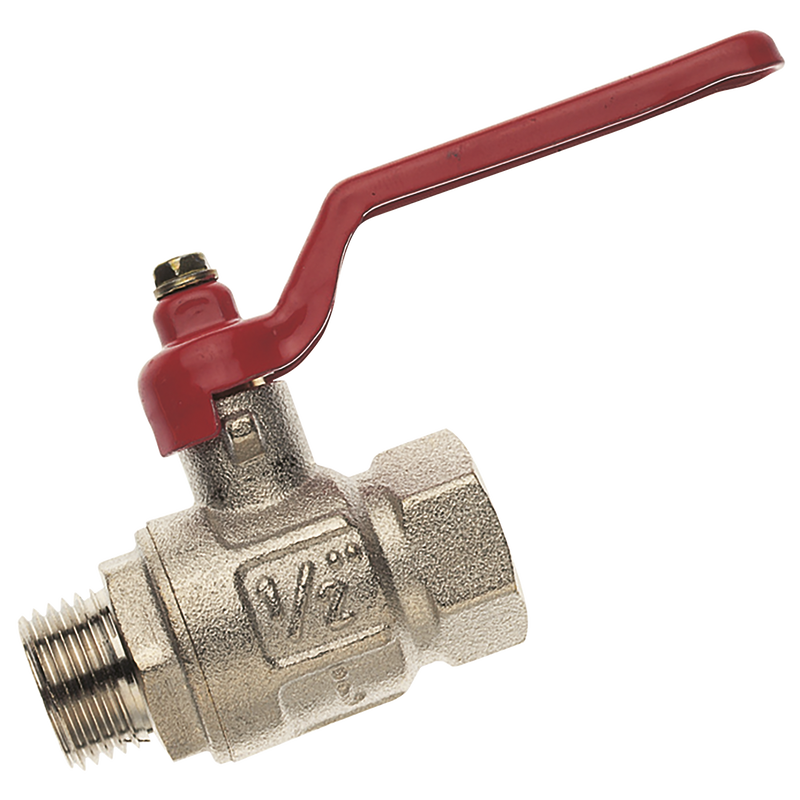 1 BSP M/F BALL VALVE BRASS F/FLOW