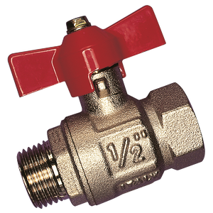 BSP M/FEM BALL VALVE T F/FLOW