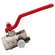 1 BSPP F/F FULL FLOW BALL VALVE &DRAIN