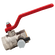 1 BSPP F/F FULL FLOW BALL VALVE &DRAIN