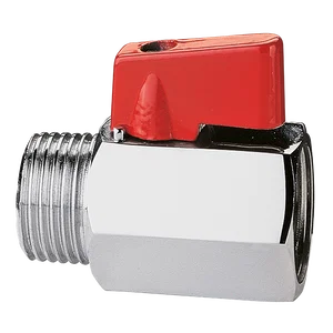 BSPP MALE/FEM MINI BALL VALVE