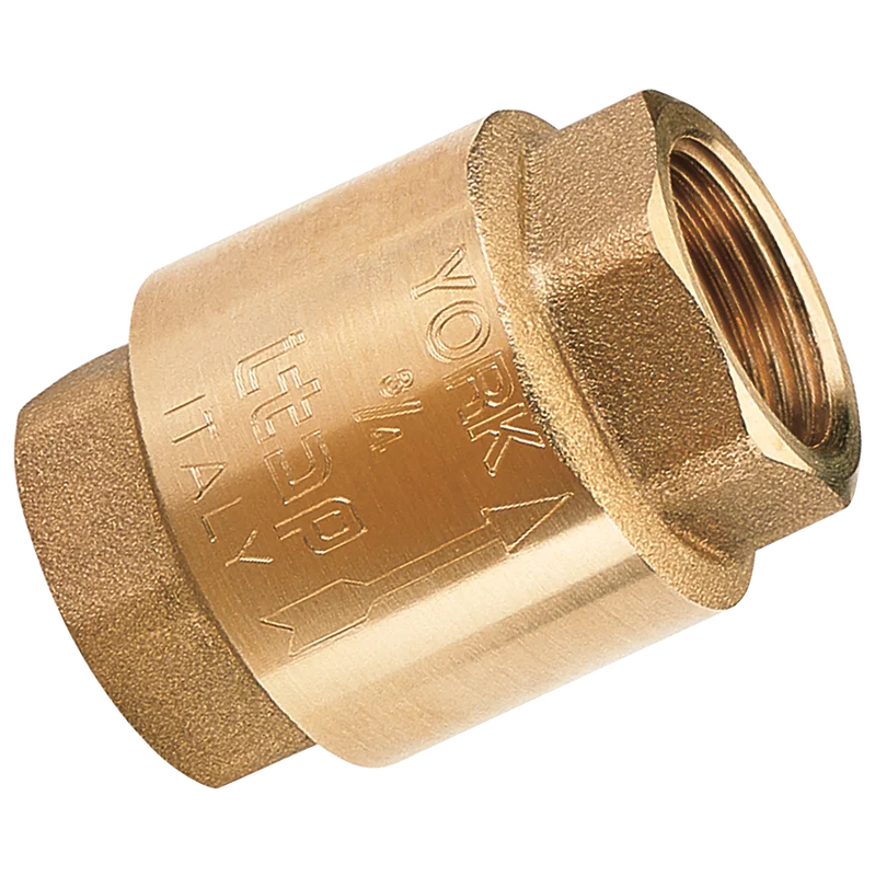 BSP FEM BRASS CHECK VALVE YORK