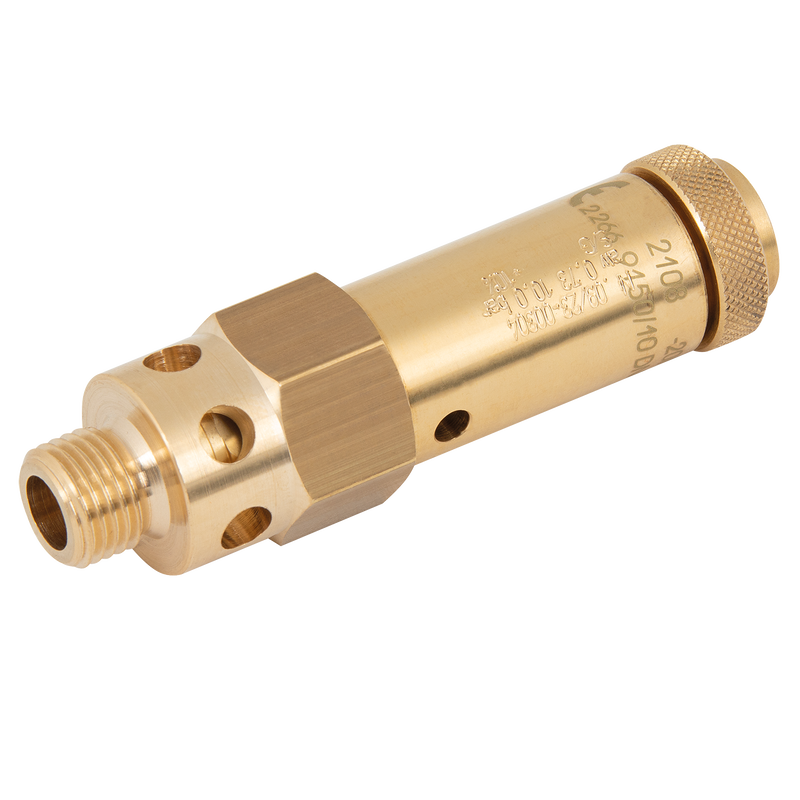 BAR 1/2 BSPM PRESSURE SAFETY VALVE