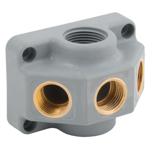 1X3/4 BSPP INLET  3X1/2 BSPP OUTLETS