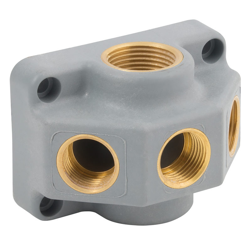 2X3/4 BSPP INLET 3X1/2 BSPP OUTLETS