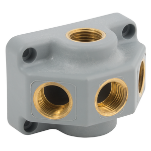2X1/2 BSPP INLET  3X1/2 BSPP OUTLETS