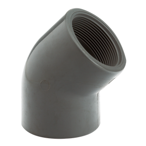 BSPP FEMALE EQUAL 45  PVC