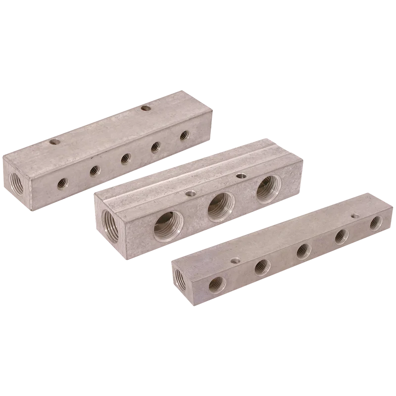 MANIFOLD 1/2 BSP X 2 X 1/4 BSP
