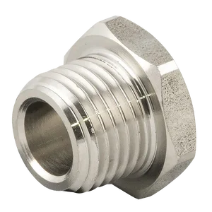 BSPP HEX HEAD BLANK PLUG ST.STEEL