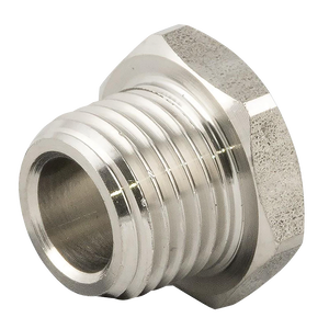 BSPP HEX HEAD BLANK PLUG ST.STEEL