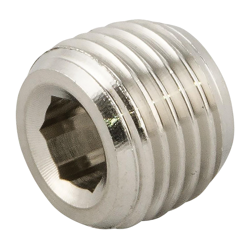 BSPT MALE BLANK PLUG ST.STEEL
