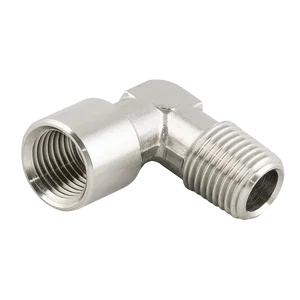 BSPT MALE X BSP FEM ELBOW ST.STEEL