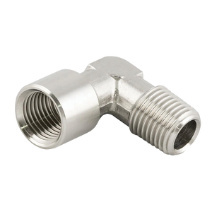 BSPT MALE X BSP FEM ELBOW ST.STEEL
