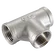 1.1/2 BSP EQUAL FEM TEE S/STEEL 316