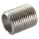 1     BSPP CLOSE NIPPLE ST/STEEL 316