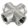 ST.STEEL EQUAL CROSS 1   BSP FEMALE