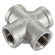 ST.STEEL EQUAL CROSS 1   BSP FEMALE
