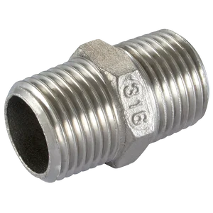 ST.STEEL EQUAL HEX NIPPLE