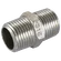 ST.STEEL EQUAL HEX NIPPLE 11/2BSPT MALE