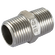 ST.STEEL EQUAL HEX NIPPLE 11/2BSPT MALE